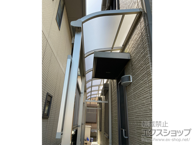 京都府宇治市ののテラス屋根 ソラリア R型 テラスタイプ 連棟 積雪〜20cm対応 施工例