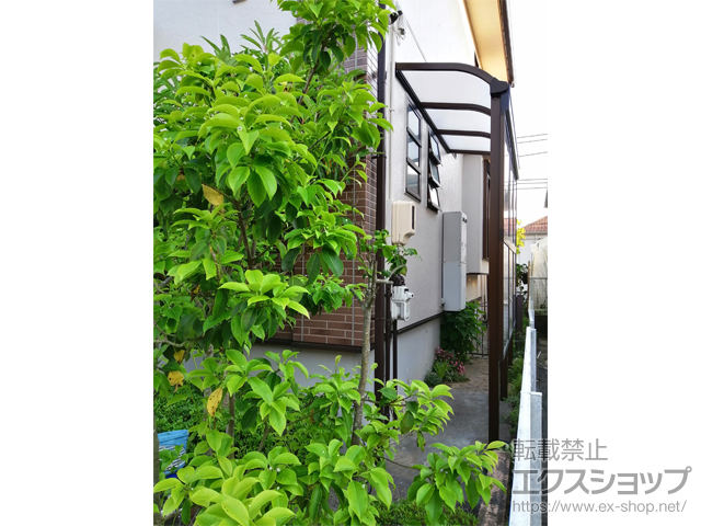 愛知県犬山市ののテラス屋根 ソラリア R型 テラスタイプ 単体 積雪〜20cm対応 施工例