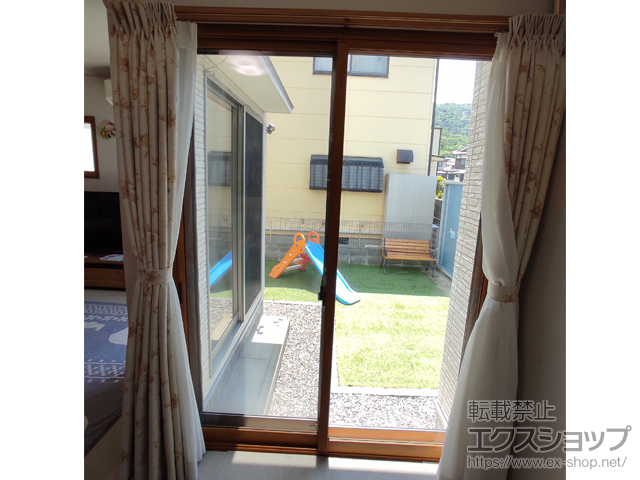 広島県東広島市のの二重窓（内窓） インプラス 引違い窓 2枚建 施工例