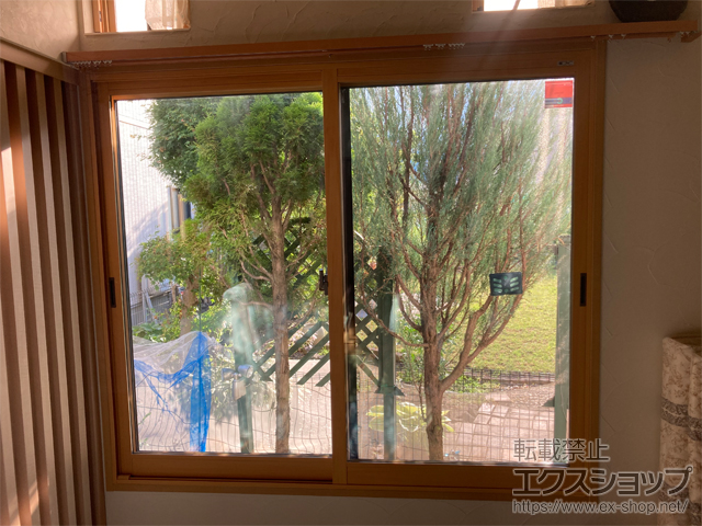 長野県長野市のの二重窓（内窓） インプラス 引違い窓 2枚建 施工例