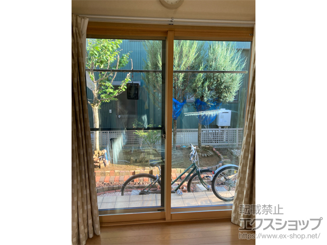 長野県長野市のの二重窓（内窓） インプラス 引違い窓 2枚建 施工例