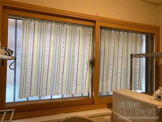 長野県長野市のの二重窓（内窓） インプラス 引違い窓 2枚建 施工例