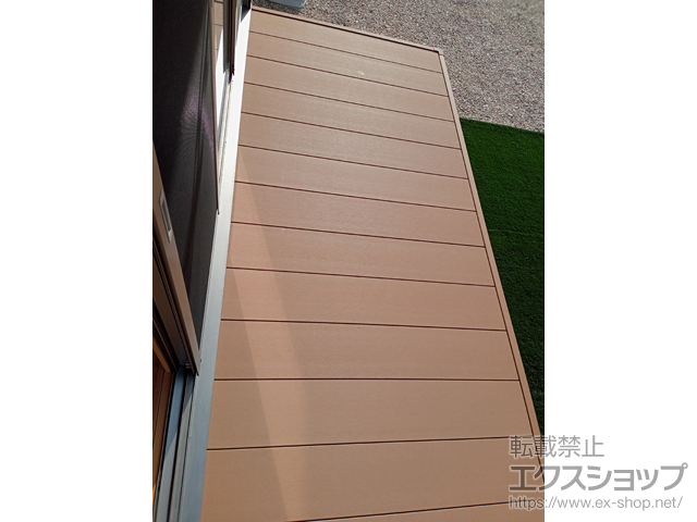 佐賀県小城市ののウッドデッキ リウッドデッキ 200 施工例