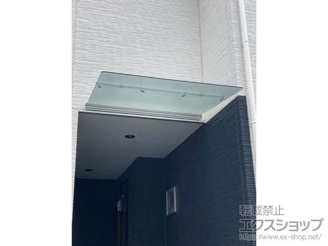神奈川県横浜市ののオーニング・日よけ クリアルーフ 単体タイプ 積雪〜20cm対応 施工例