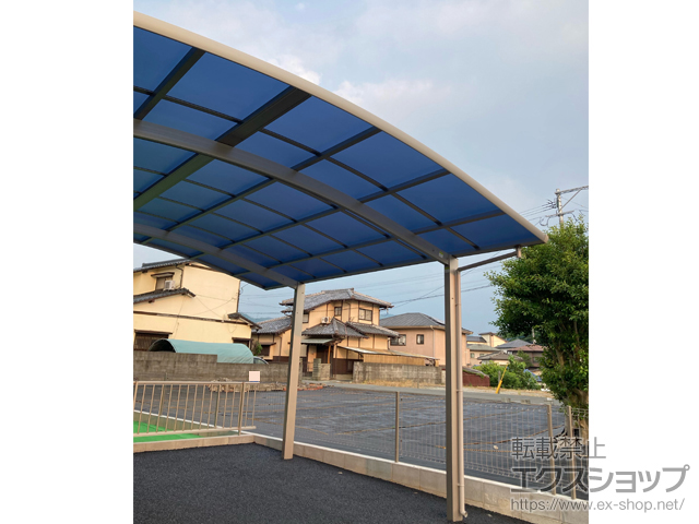 福岡県大牟田市ののカーポート レイナツインポートグラン　積雪〜20cm対応 施工例