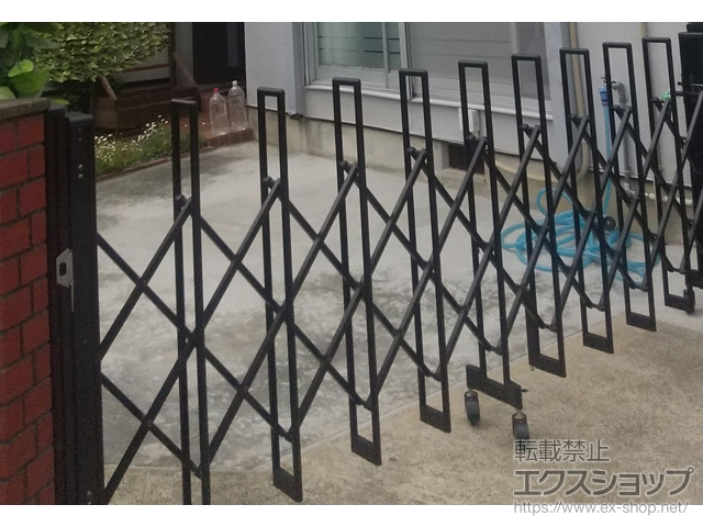 三重県北牟婁郡紀北町ののカーゲート カーゲート セレビューMA型 キャスター式 片開き 27SA 施工例