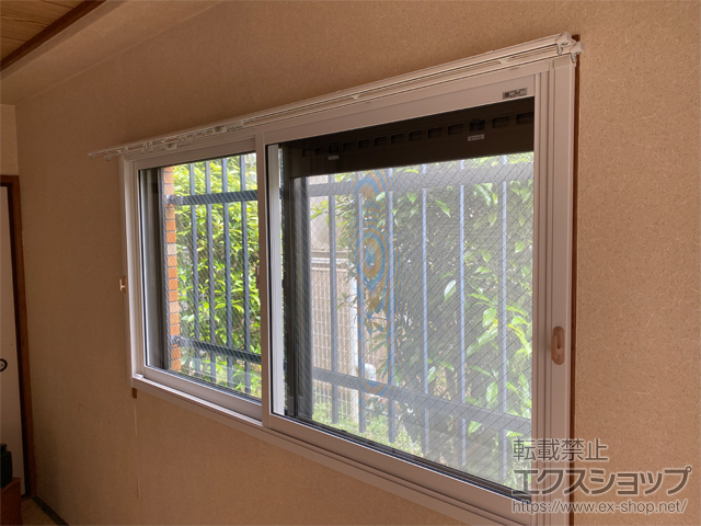 神奈川県川崎市のの二重窓（内窓） インプラス 引違い窓 2枚建 施工例
