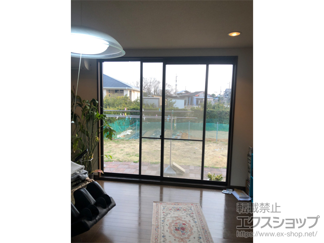 千葉県大網白里市のの二重窓（内窓） インプラス 引違い窓 2枚建 施工例