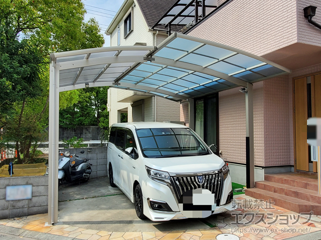 兵庫県宝塚市ののカーポート レイナポートグラン　積雪〜20cm対応 施工例