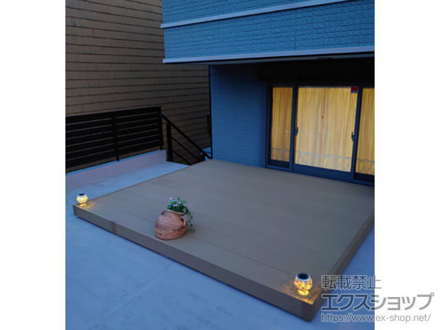 兵庫県神戸市ののウッドデッキ リウッドデッキ 200 施工例
