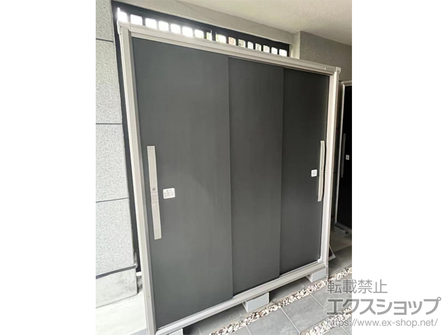 東京都港区のの物置・屋外倉庫、門扉 エスモ 一般型 1500×924×1913(ESF-1509A) ESF-1509A-WE 施工例