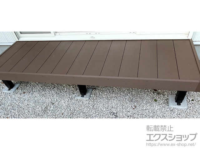 静岡県掛川市ののウッドデッキ マージウッドデッキ 施工例