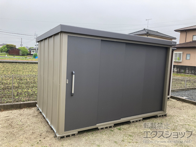 大分県中津市のの物置・屋外倉庫 エスケーエイト SK8-180 一般型 3000×2000×1940 SK8-180-GK 施工例