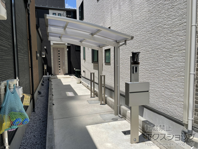東京都杉並区ののサイクルポート・駐輪場 レイナポートグランミニ 積雪〜20cm対応 施工例