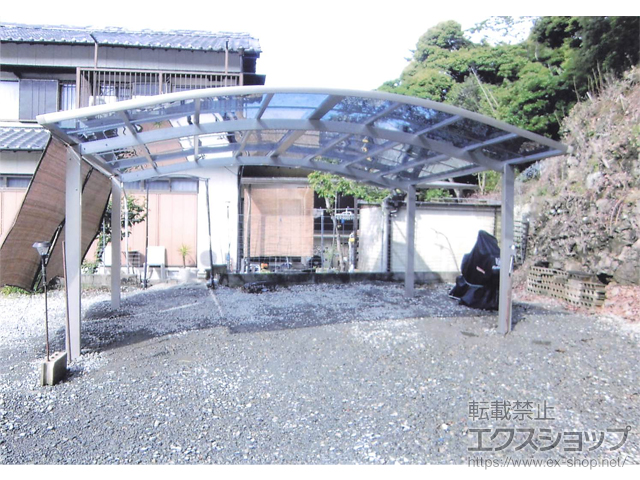 長崎県長崎市ののカーポート レイナツインポートグラン　積雪〜20cm対応 施工例