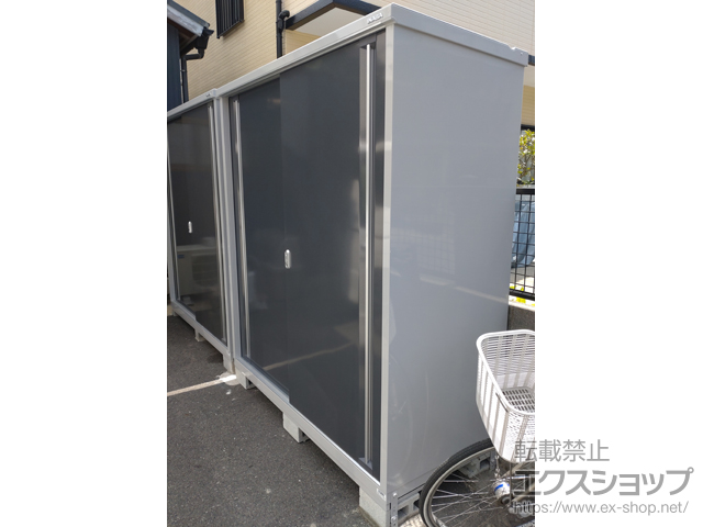 兵庫県神戸市のの物置・屋外倉庫 シンプリー 一般型 1740×755×1903 MJX-177E-CG 施工例
