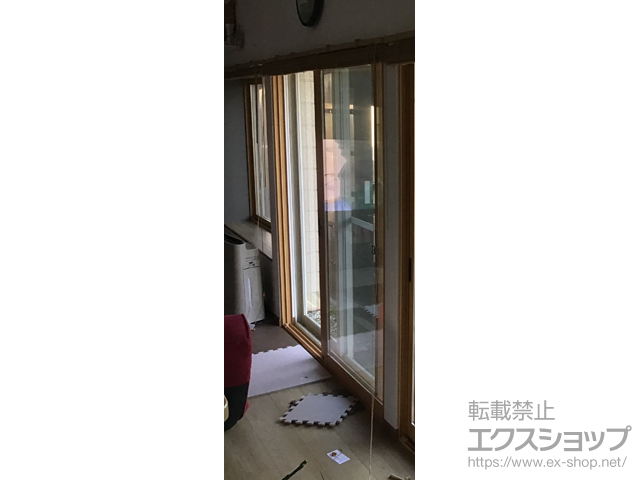 新潟県新発田市のの二重窓（内窓） インプラス 引違い窓 2枚建 施工例