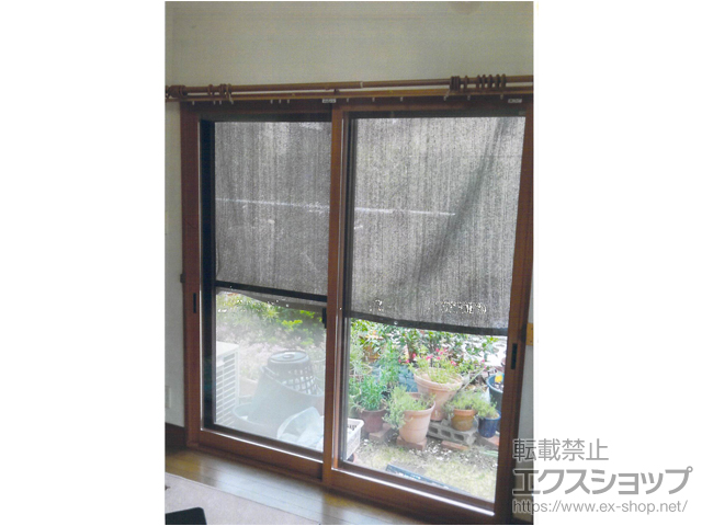 静岡県浜松市のの二重窓（内窓） 【01／リビング】インプラス 引違い窓 2枚建 施工例