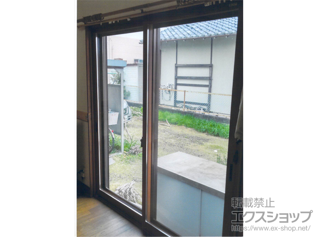 静岡県浜松市のの二重窓（内窓） 【02／DK】インプラス 引違い窓 2枚建 施工例