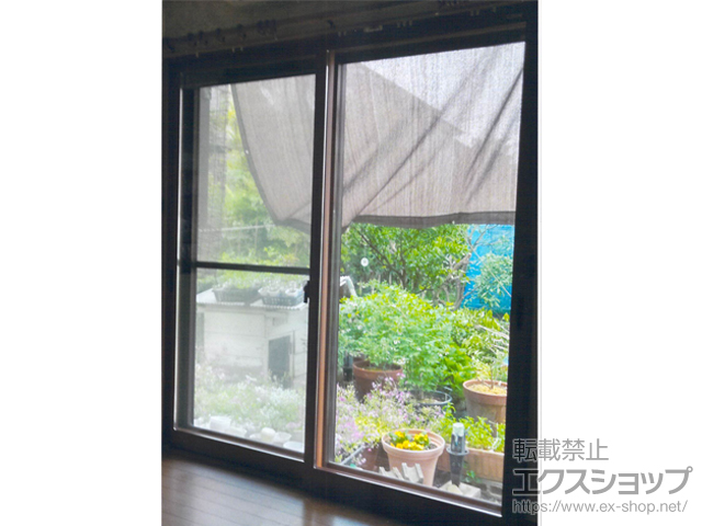 静岡県浜松市のの二重窓（内窓） 【03／DK】インプラス 引違い窓 2枚建 施工例