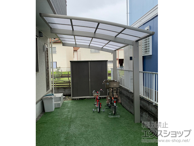 静岡県静岡市ののカーポート プレシオスポート 積雪〜20cm対応 施工例
