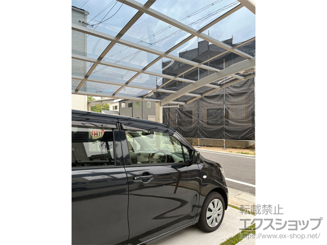 滋賀県大津市ののカーポート レイナポートグラン　積雪〜20cm対応 施工例
