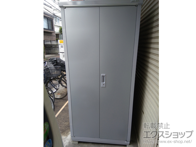 東京都中野区のの物置・屋外倉庫 アイビーストッカー 900×905×1903 BJX-099E-PS 施工例