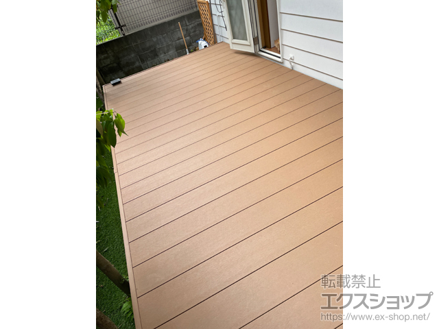 東京都武蔵野市ののウッドデッキ リウッドデッキ 200 施工例