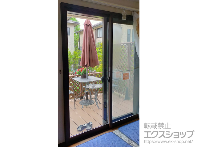 千葉県市原市のの二重窓（内窓） インプラス 引違い窓 2枚建 施工例