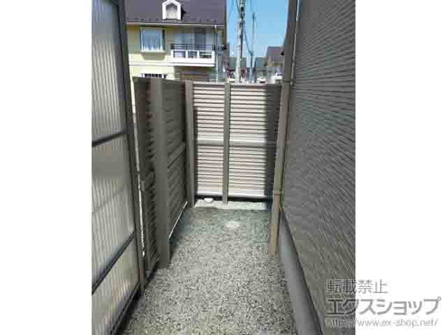 宮城県柴田郡大河原町ののフェンス・柵 モクハイフェンス　フリーポールタイプ 施工例