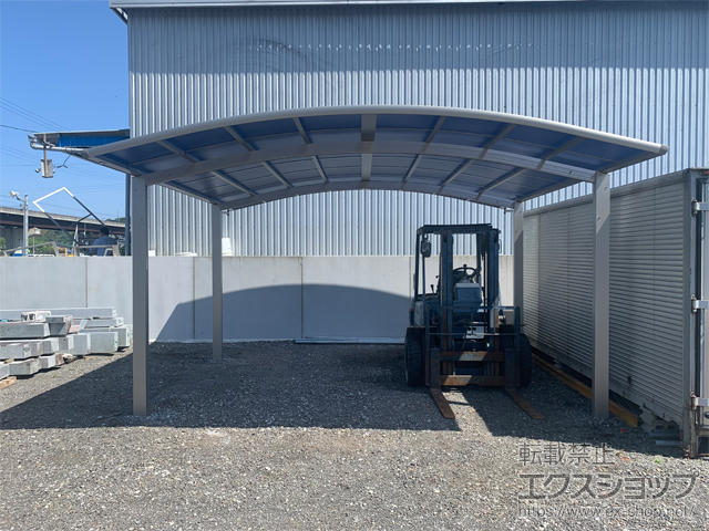 静岡県静岡市ののカーポート レイナツインポートグラン　積雪〜20cm対応 施工例