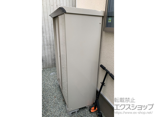 神奈川県横浜市のの物置・屋外倉庫 グランプレステージジャンプ 1120×530×1600 GP-115B-T-SW 施工例