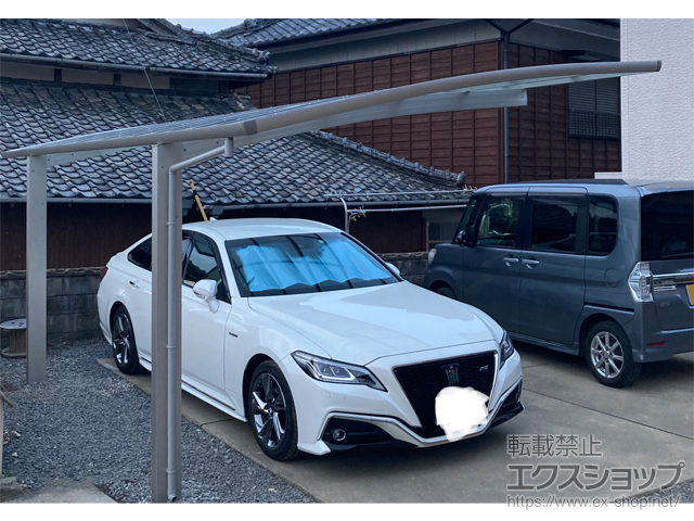 長崎県南島原市ののカーポート レイナポートグラン　積雪〜20cm対応 施工例