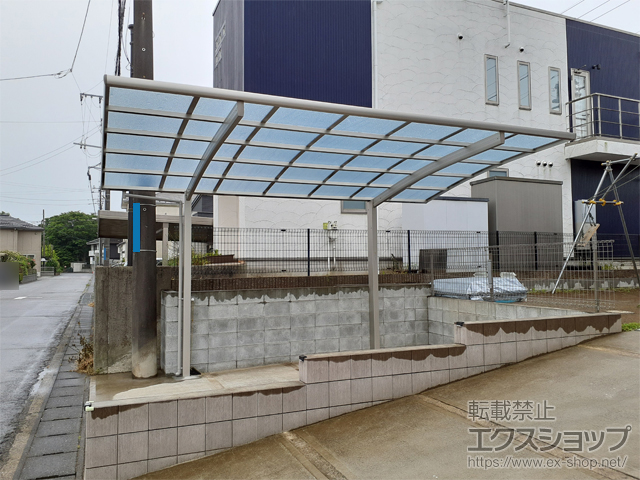 千葉県四街道市ののカーポート レイナポートグラン　積雪〜20cm対応 施工例