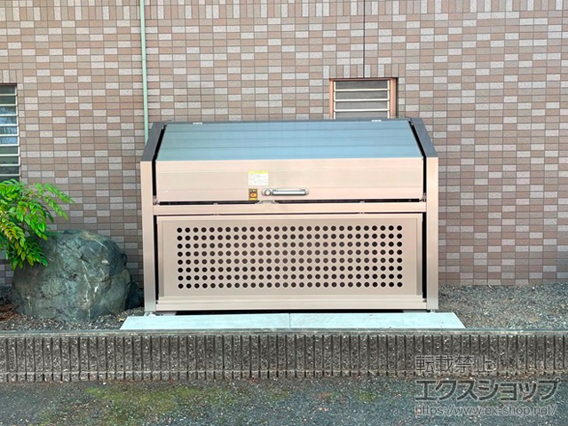 京都府京都市ののゴミステーション ゴミストッカー PS型 施工例