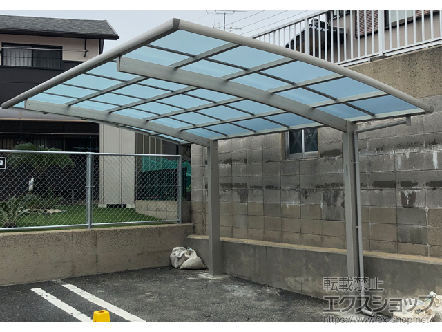 福岡県遠賀郡芦屋町ののカーポート レイナポートグラン　積雪〜20cm対応 施工例