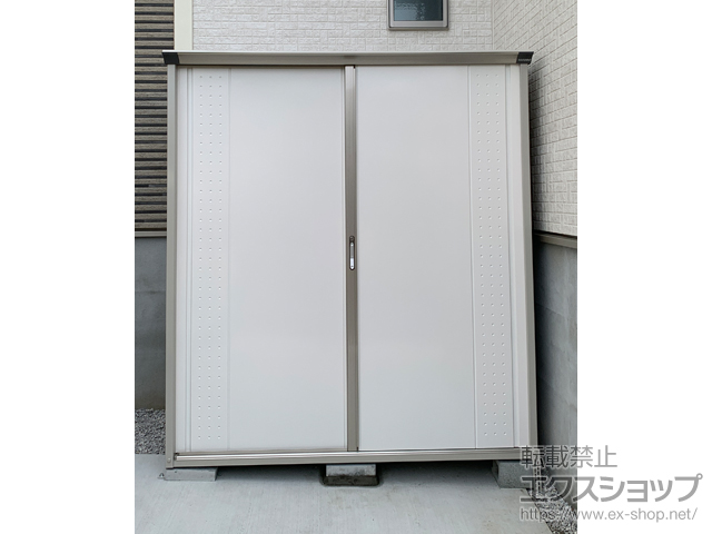 埼玉県狭山市のの物置・屋外倉庫 グランプレステージジャンプ 1879×900×2100 GP-199H-F-SW 施工例