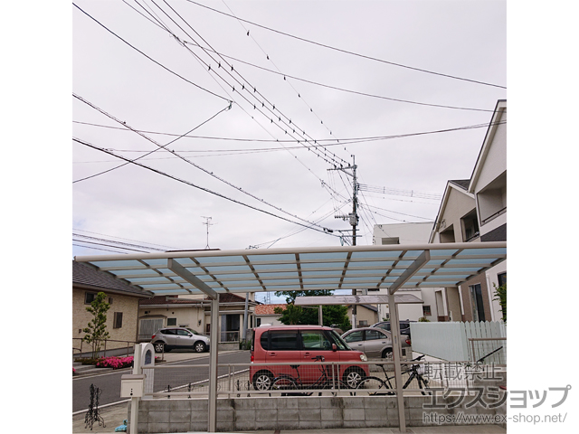 熊本県熊本市ののカーポート エフルージュグラン　積雪〜20cm対応 施工例