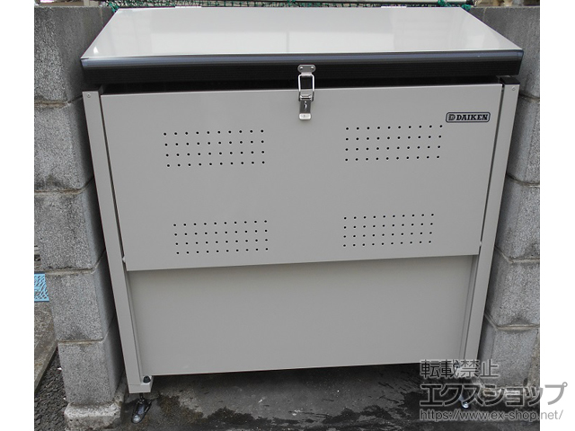 宮城県仙台市ののゴミステーション クリーンストッカー CKE-1005M型 （容量400L） 施工例