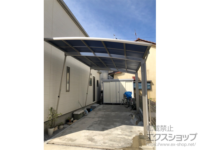 埼玉県ふじみ野市ののカーポート レイナポートグラン　積雪〜20cm対応 施工例
