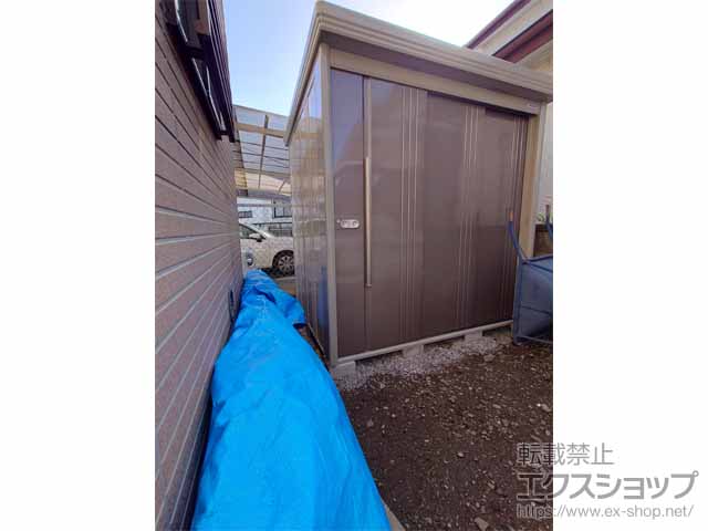 埼玉県川口市のの物置・屋外倉庫 Mr.ストックマンダンディ 一般型 2016×1590×2110 ND-2015-B 施工例