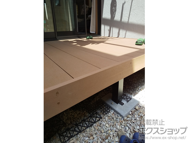 京都府京都市ののウッドデッキ マージウッドデッキ 施工例
