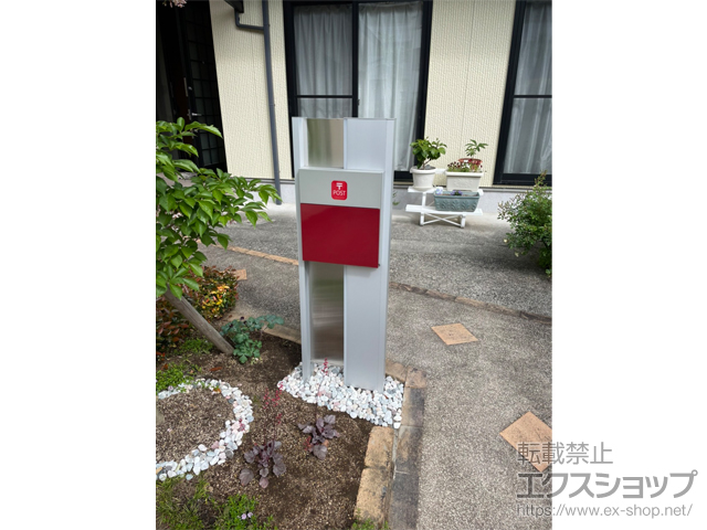大分県竹田市のの機能門柱・ポスト ファンクションユニット ウィルモダン 施工例