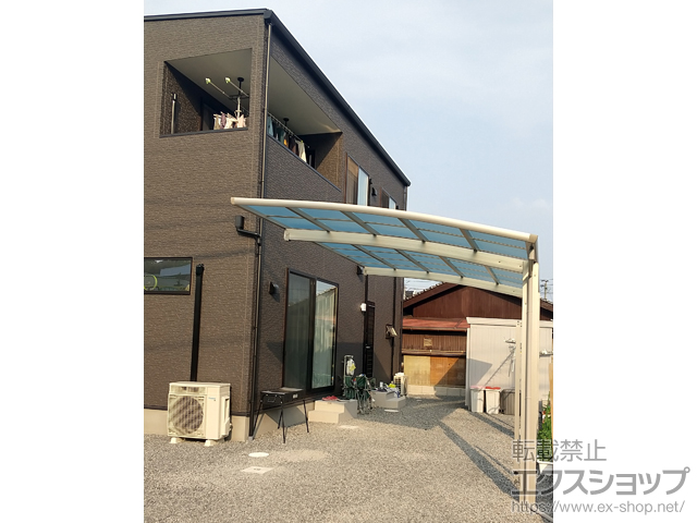 佐賀県唐津市ののカーポート レイナポートグラン　積雪〜20cm対応 施工例