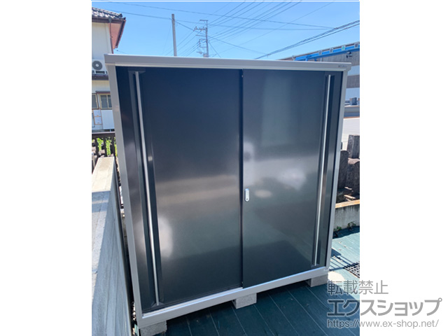 群馬県みどり市のの物置・屋外倉庫 シンプリー 一般型 1740×615×1903 MJX-176E-CG 施工例