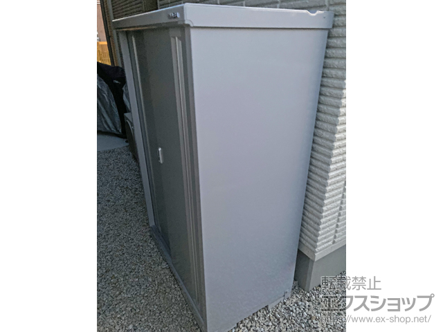 愛知県名古屋市のの物置・屋外倉庫 シンプリー 一般型 1100×615×1603 MJX-116D-P-PS 施工例