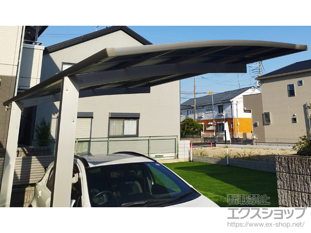 大阪府松原市ののカーポート プレシオスポート 積雪〜20cm対応 施工例