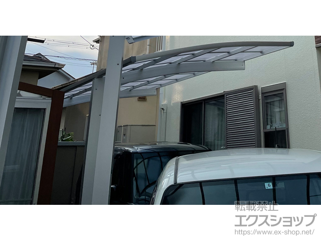 京都府相楽郡精華町ののカーポート アリュース　積雪〜20cm対応 施工例