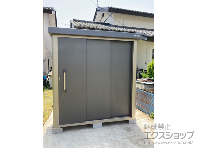 福島県伊達郡川俣町のの物置・屋外倉庫 エスケーエイト SK8-70 一般型 1800×1200×1940 SK8-70-GK 施工例