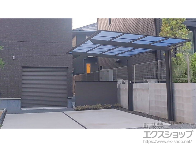 京都府木津川市ののカーポート ソリッドポート 積雪〜20cm対応 施工例